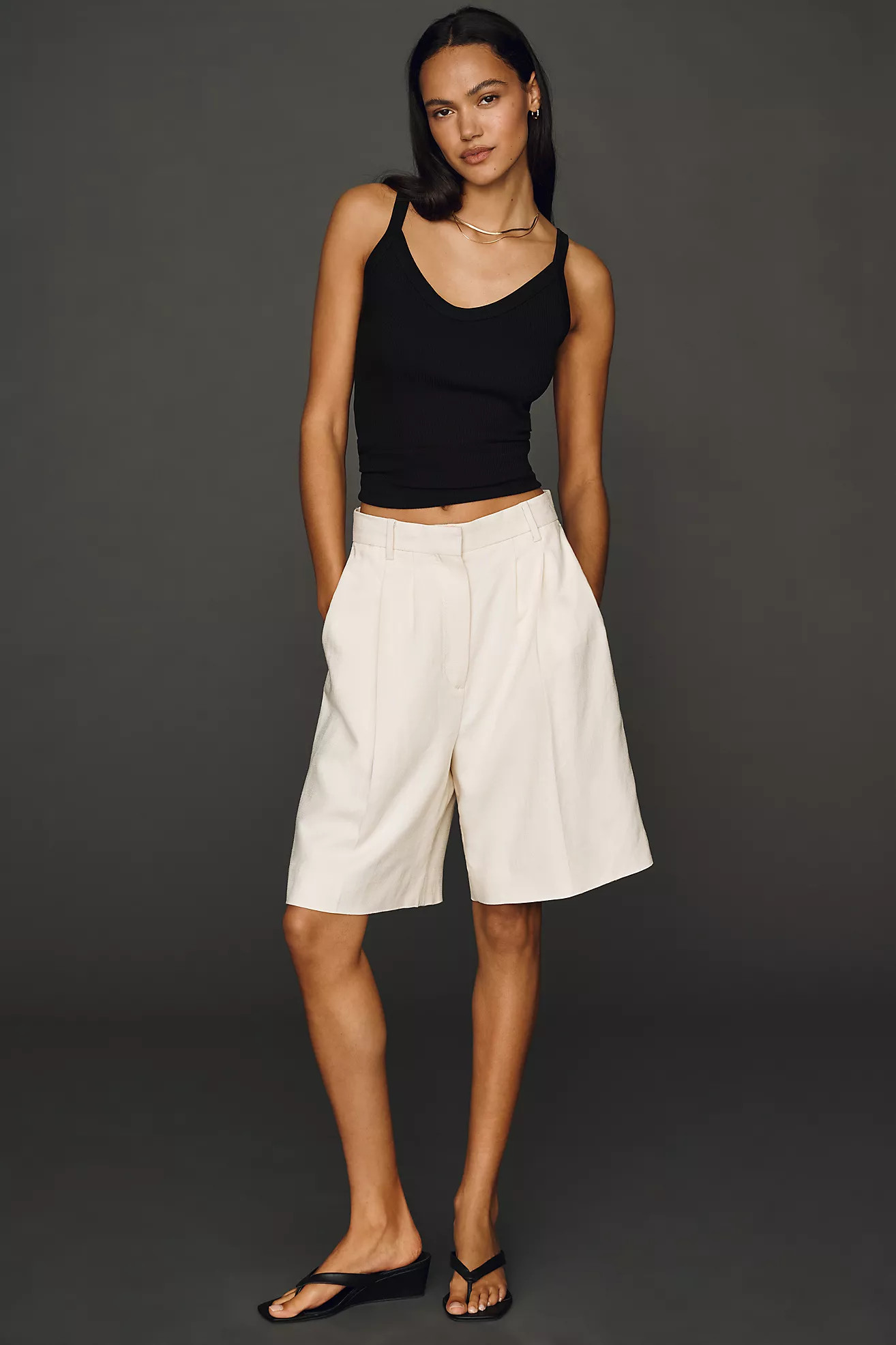 Anine Bing Bryson Wide-Leg Shorts | Anthropologie (US)