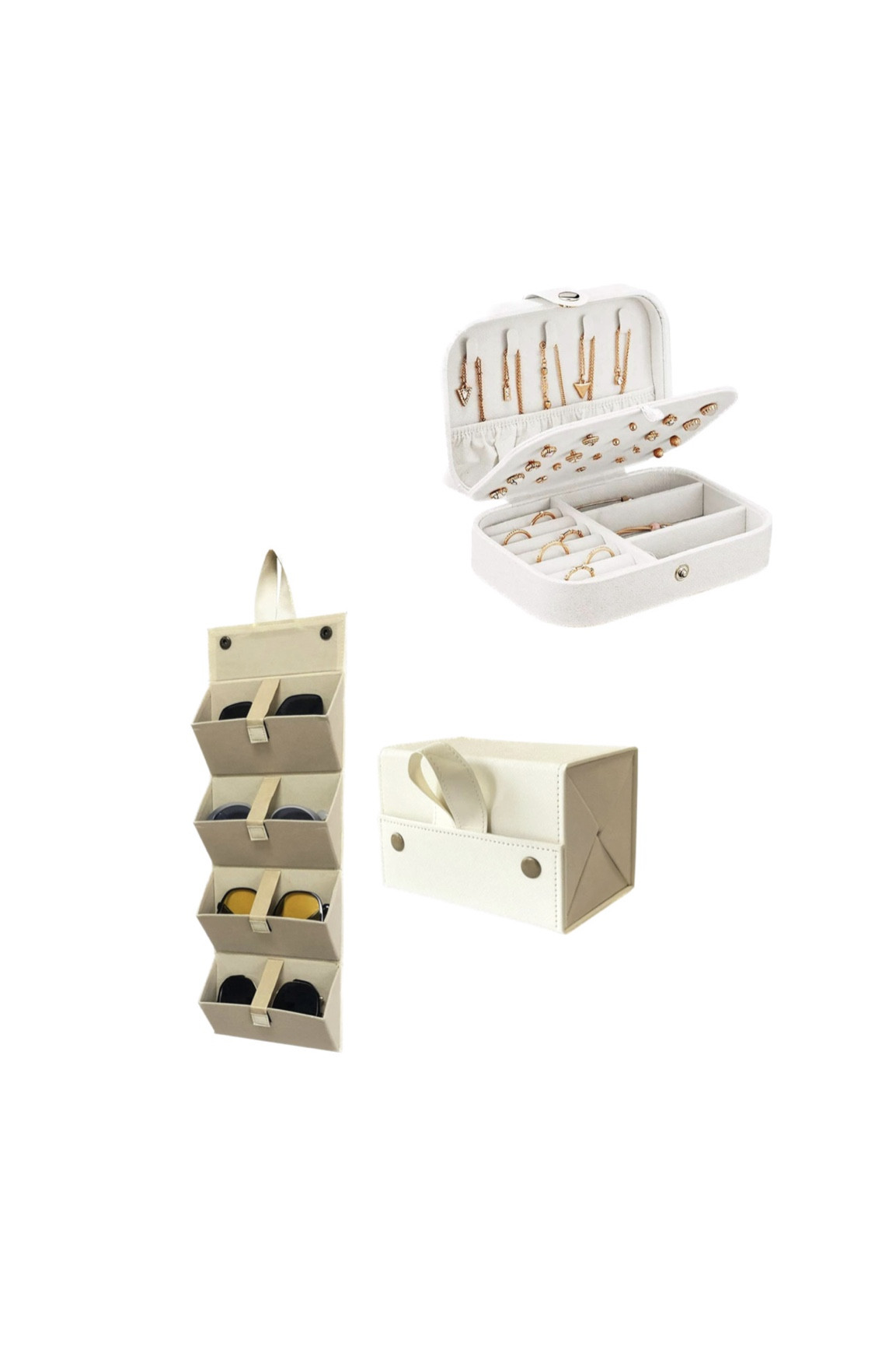 Cases for your jewelry & sunglasses to keep them organized when packing for your summer travels!🫶🏼

#LTKtravel #LTKSeasonal #LTKFind