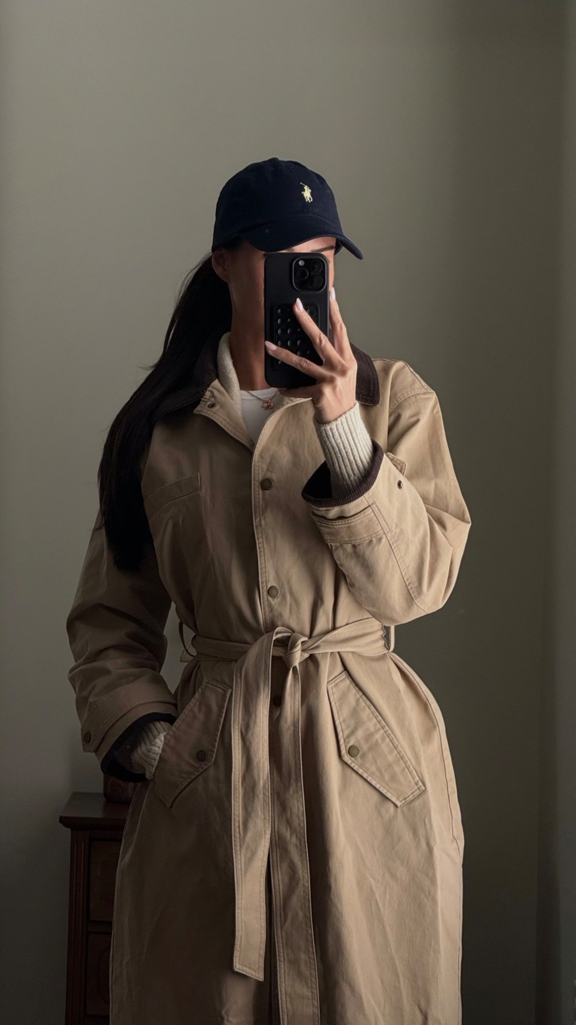 Classic wax trench coat 🤎 wearing size M for a slightly roomier oversized fit. 

#LTKCyberWeek #LTKHoliday #LTKStyleTip