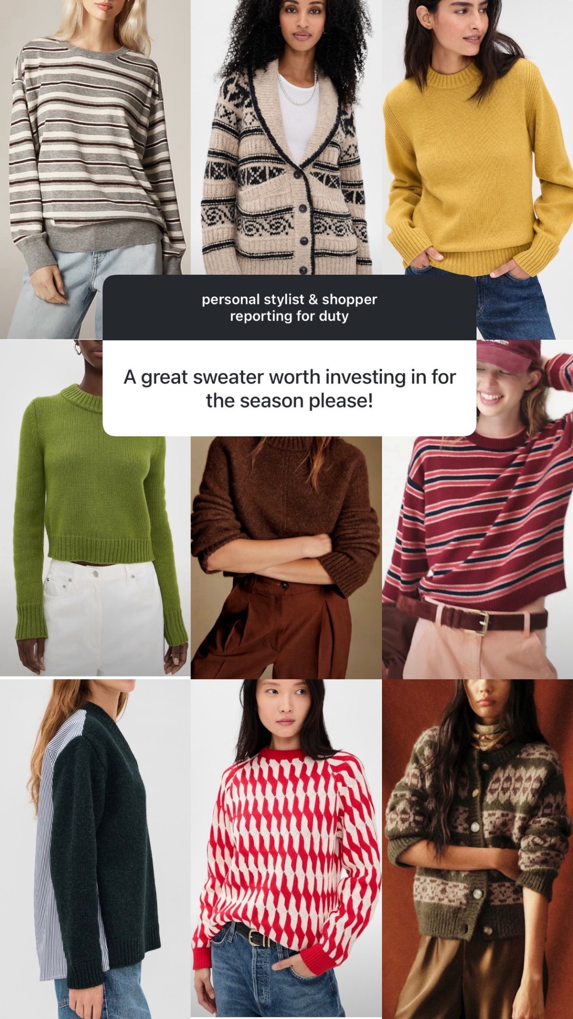 Best fall knits worth investing in

Knit
Sweater
Sweatshirt
Style
Outfit
Fall style

#LTKStyleTip #LTKMidsize #LTKSeasonal
