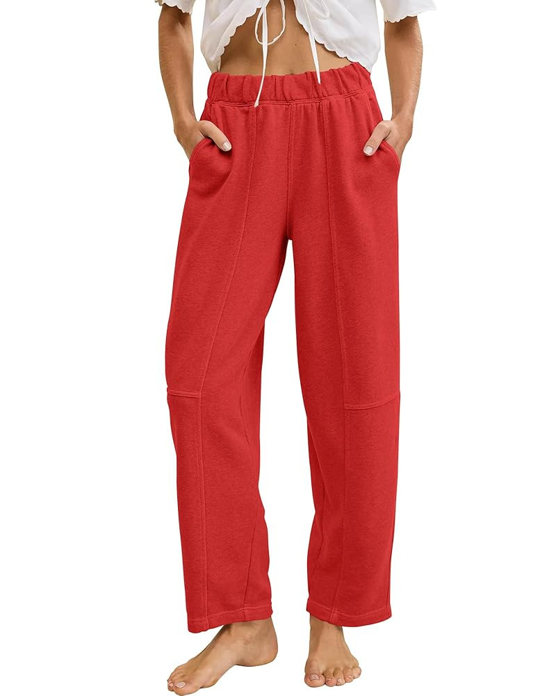 Gacaky Womens Wide Leg Sweatpants Casual Loose Lounge Pants 2025 Baggy Fall Drawstring Workout At... | Amazon (US)