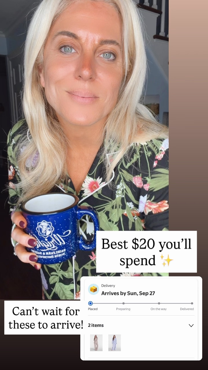 Best pajamas for women for only $20!

#LTKootd