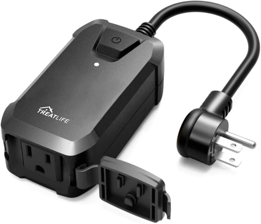 TREATLIFE Smart Dimmer Plug Outdoor Smart Plug Works with Alexa and Google Home, Light Dimmer APP... | Amazon (US)