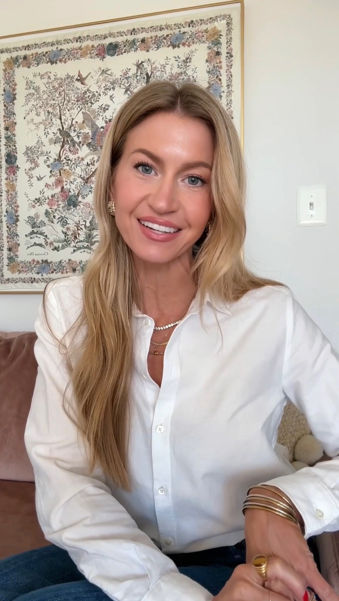 My fav white button-up! 

#LTKSeasonal #LTKgrwm #LTKootd