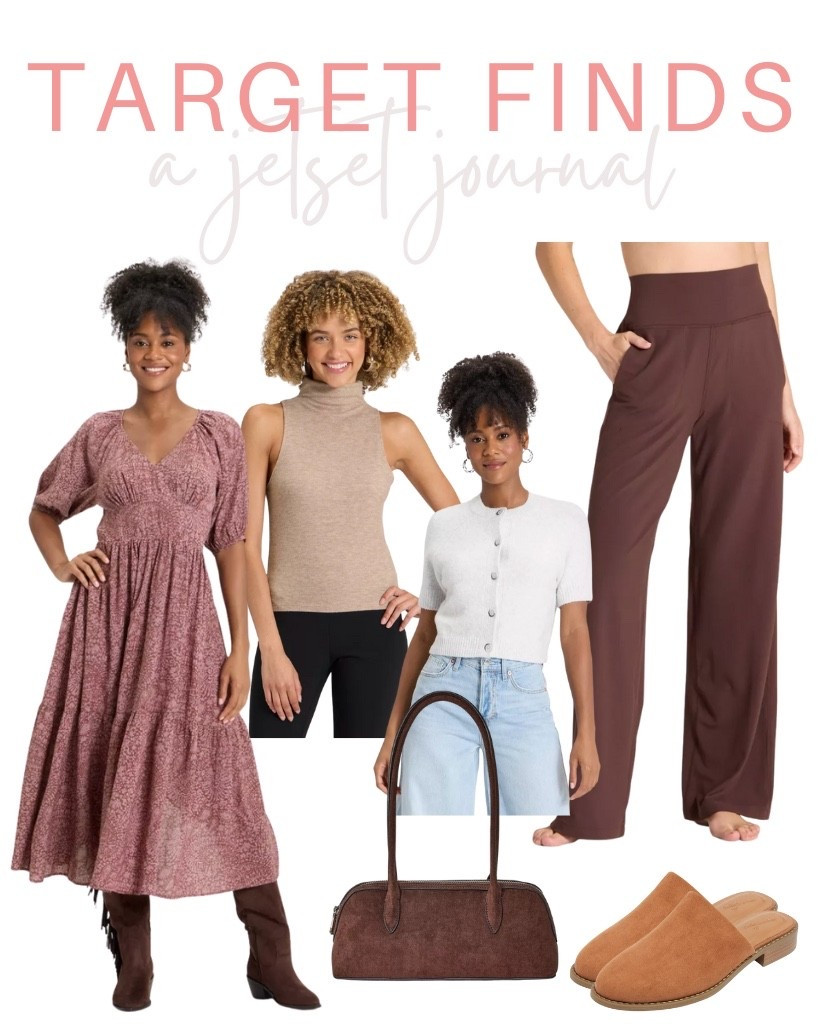 Find your easy everyday look this season with these cute and affordable pieces at Target!
#falldress #layering pieces #cutecardigan #trendylook #targetessential #targetfinds #seasonalfavorites #cozyoutfits #everydaylooks #fallstyle #freshfashion #fallfashion

#LTKSeasonal #LTKStyleTip #LTKU