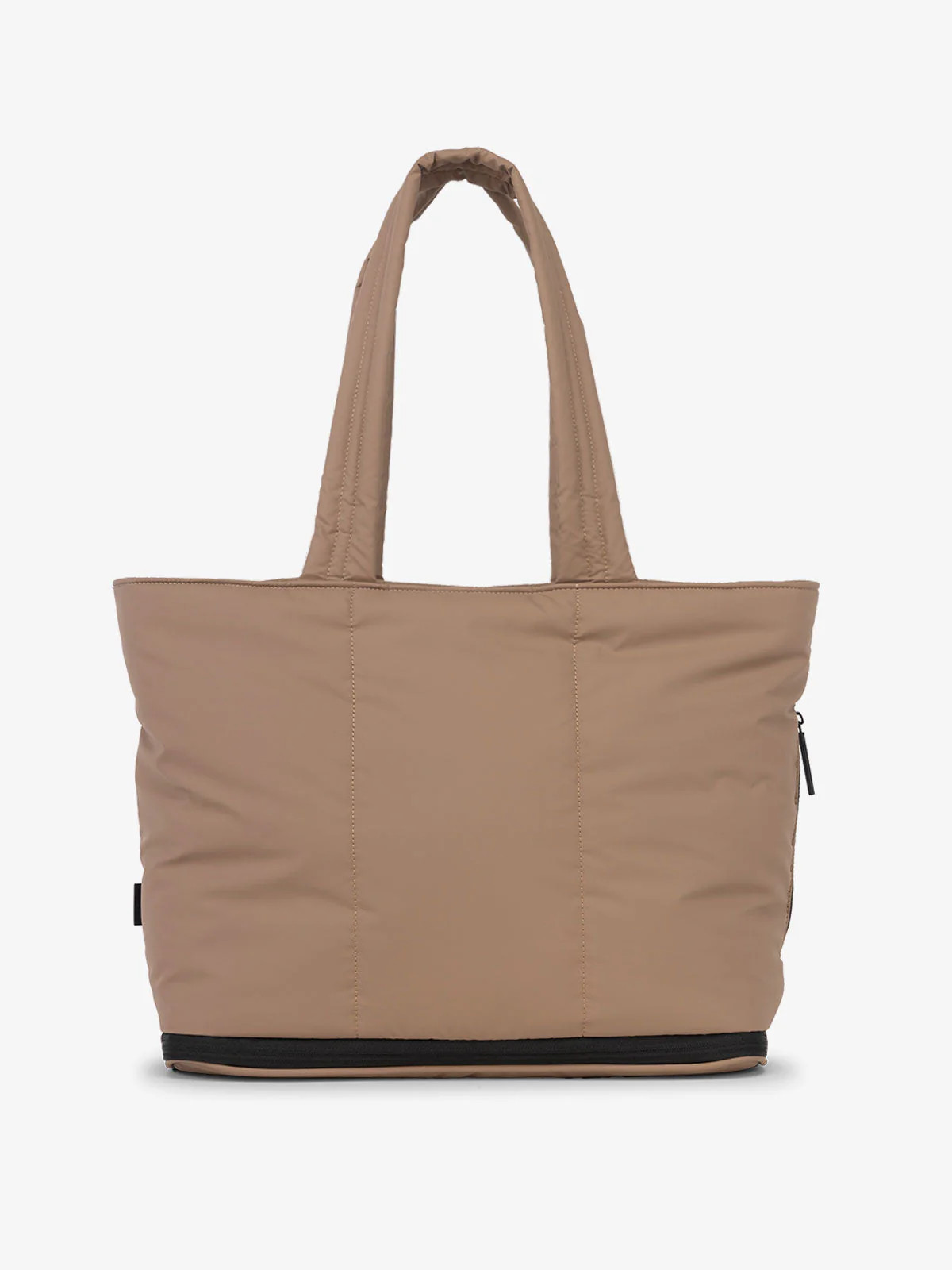 Luka Expandable Laptop Tote in Chocolate | CALPAK