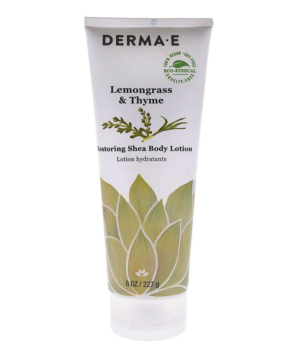 derma e Body Lotions & Creams Body - Lemongrass & Thyme Restoring Shea Body Lotion | Zulily