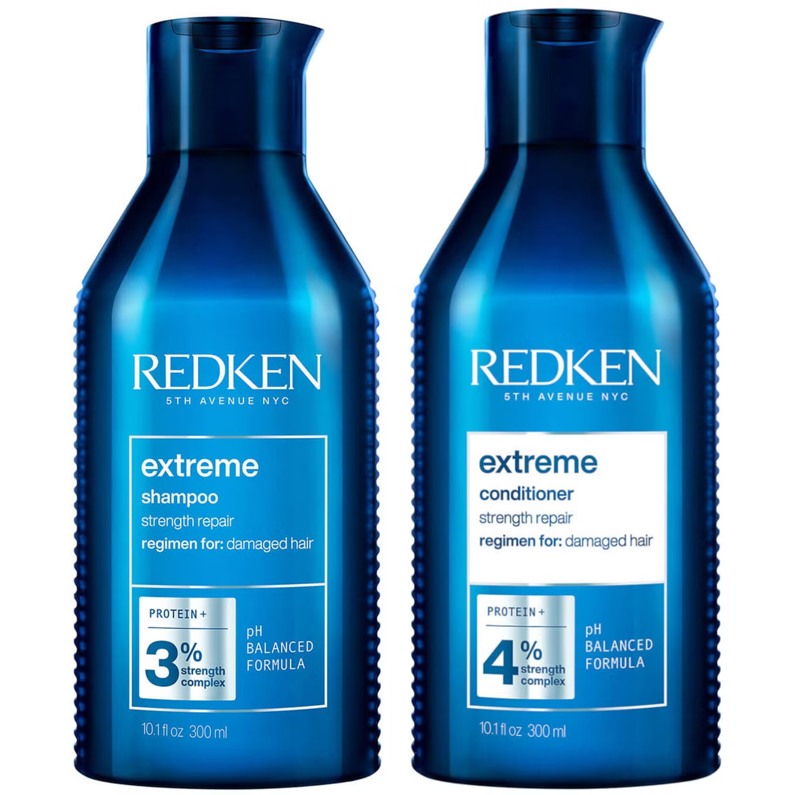 Redken Extreme Shampoo 300ml and Conditioner 300ml Bundle for Damaged Hair, with Protein and Stre... | Look Fantastic (UK)