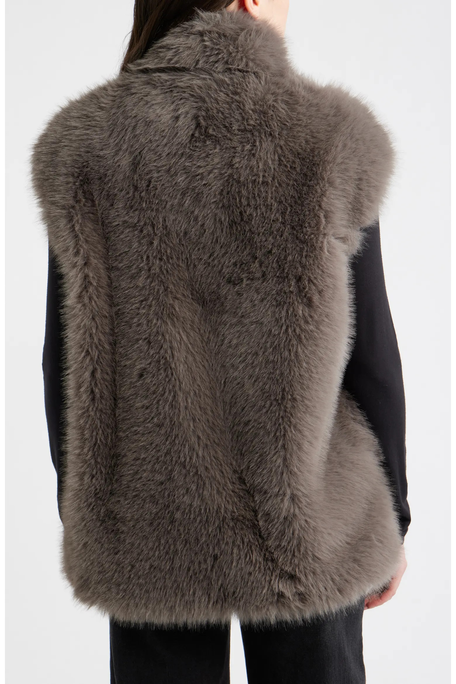 Faux Fox Fur Vest (Women) | Nordstrom | Nordstrom