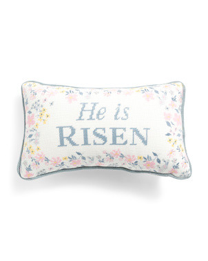 9x15 He Is Risen Pillow | Throw Pillows | Marshalls | Marshalls