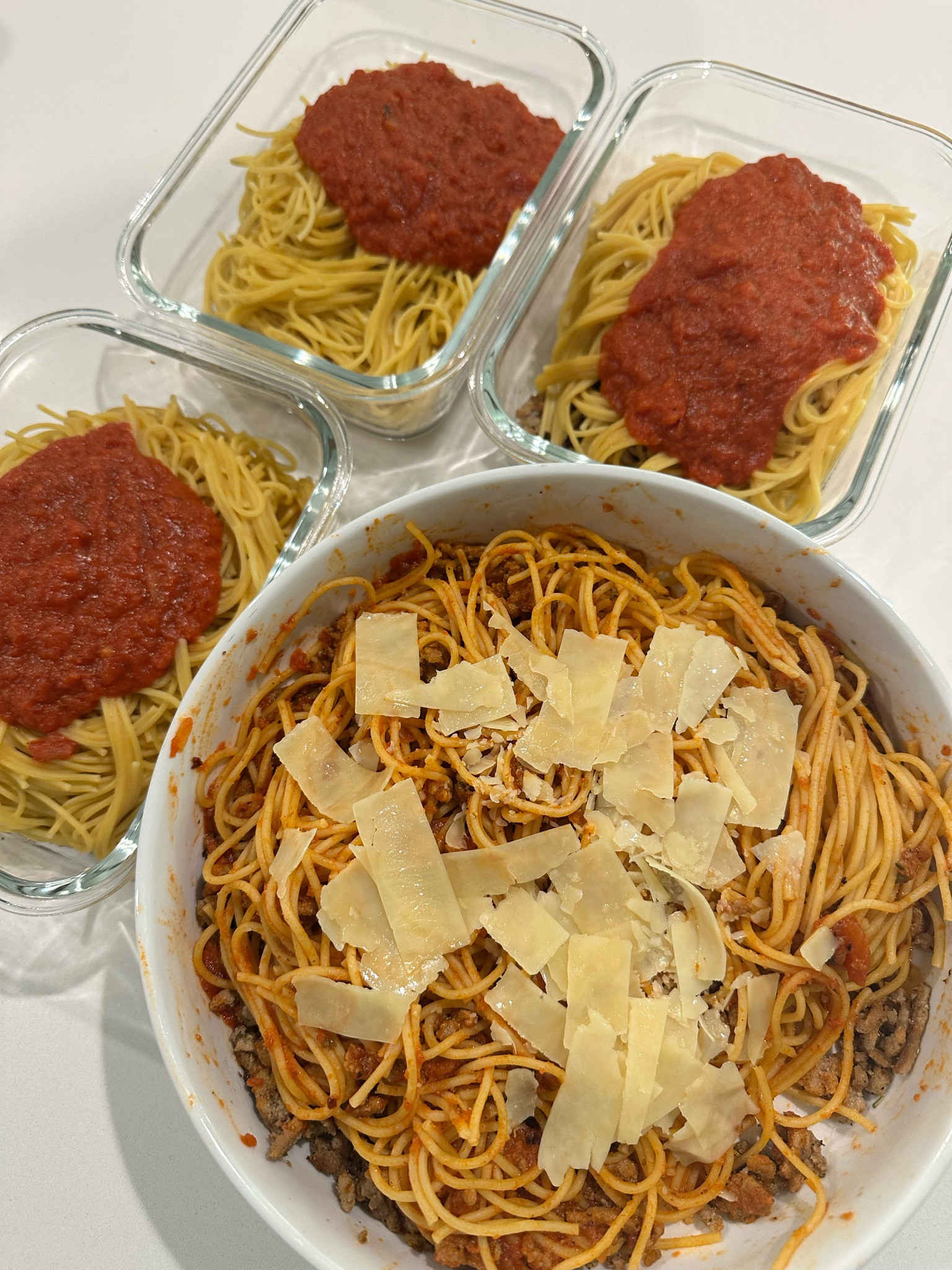 Meal prep and plated. Best glass meal prep containers and our plates  

#LTKHome