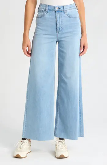 rag & bone Serena High Waist Wide Leg Jeans in Light Wash at Nordstrom Rack, Size 32 | Nordstrom Rack