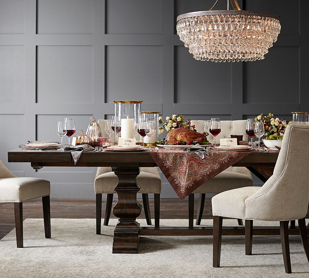 Banks Extendable Dining Table (76"-128") | Pottery Barn (US)