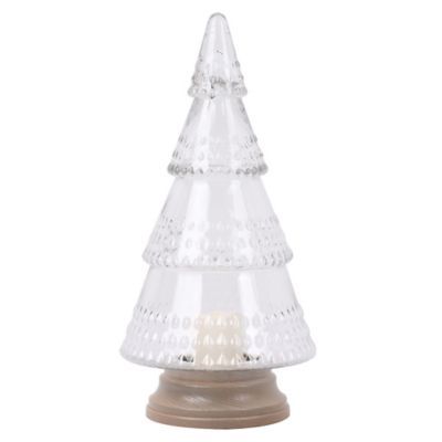 Bee & Willow™ 13.5-Inch Glass LED Christmas Tree Votive Candle | Bed Bath & Beyond | Bed Bath & Beyond