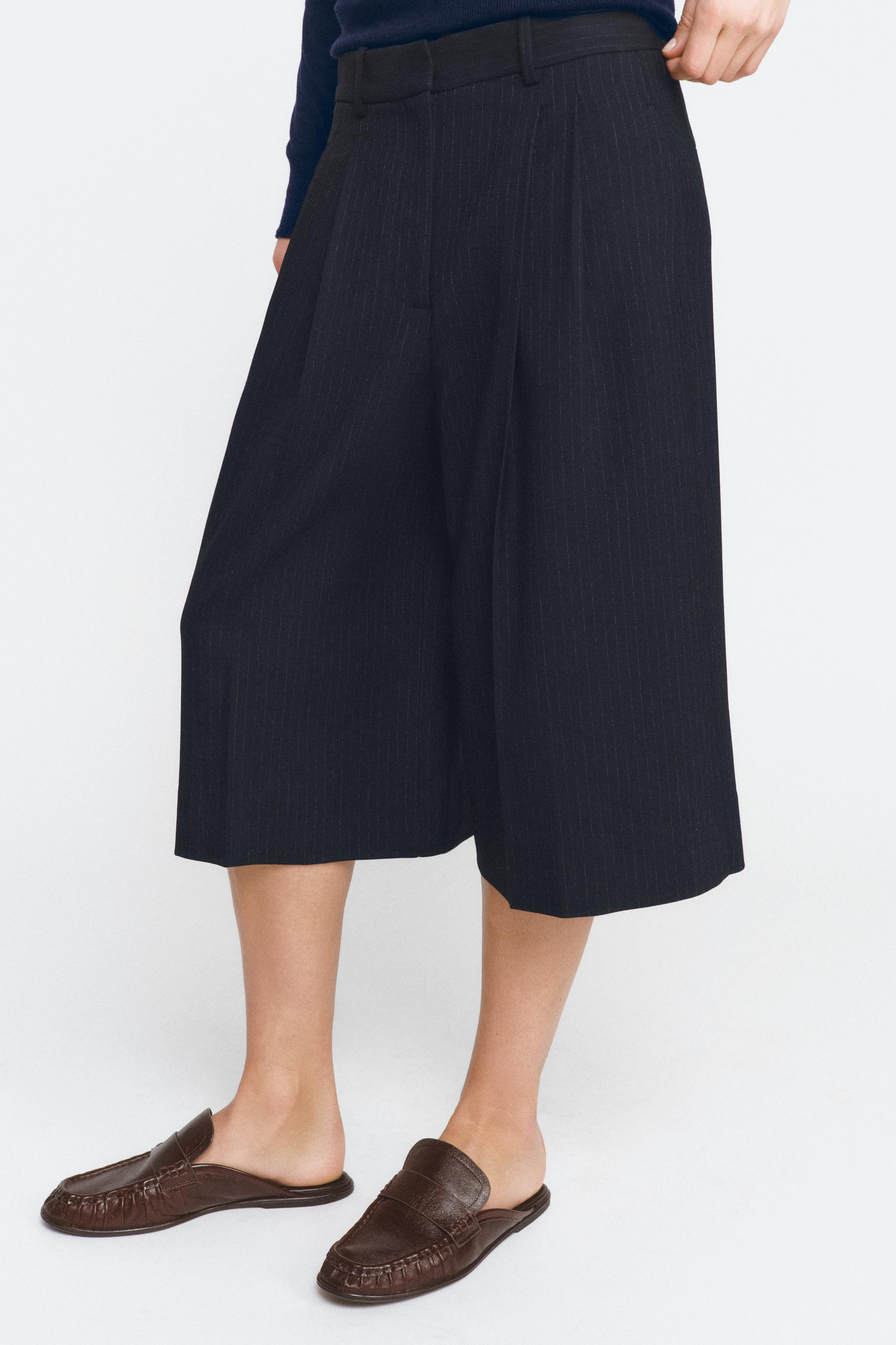 LONG BELTED SHORTS | Zara US