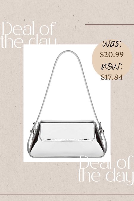 Silver satchel handbag on sale! 

#LTKitbag #LTKsalealert