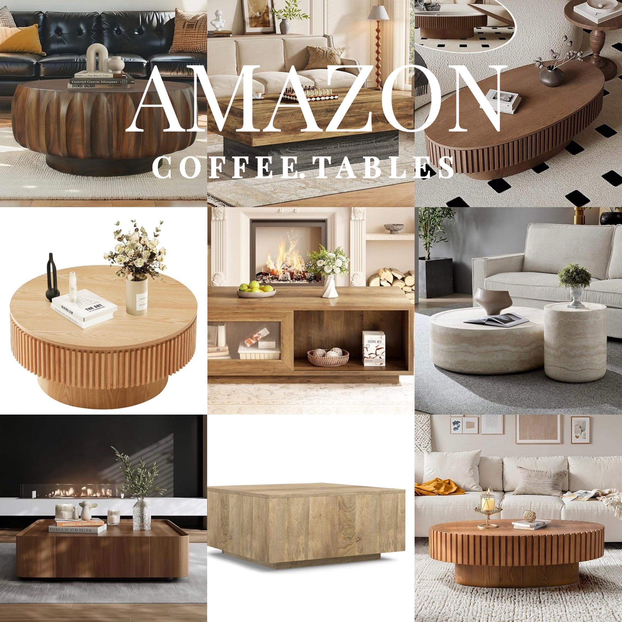 So many natural style coffee tables from #amazon !
#coffeetable #livingroom #homestyle #deal
@amazonfindsandfashion 

#LTKU #LTKHome #LTKSaleAlert