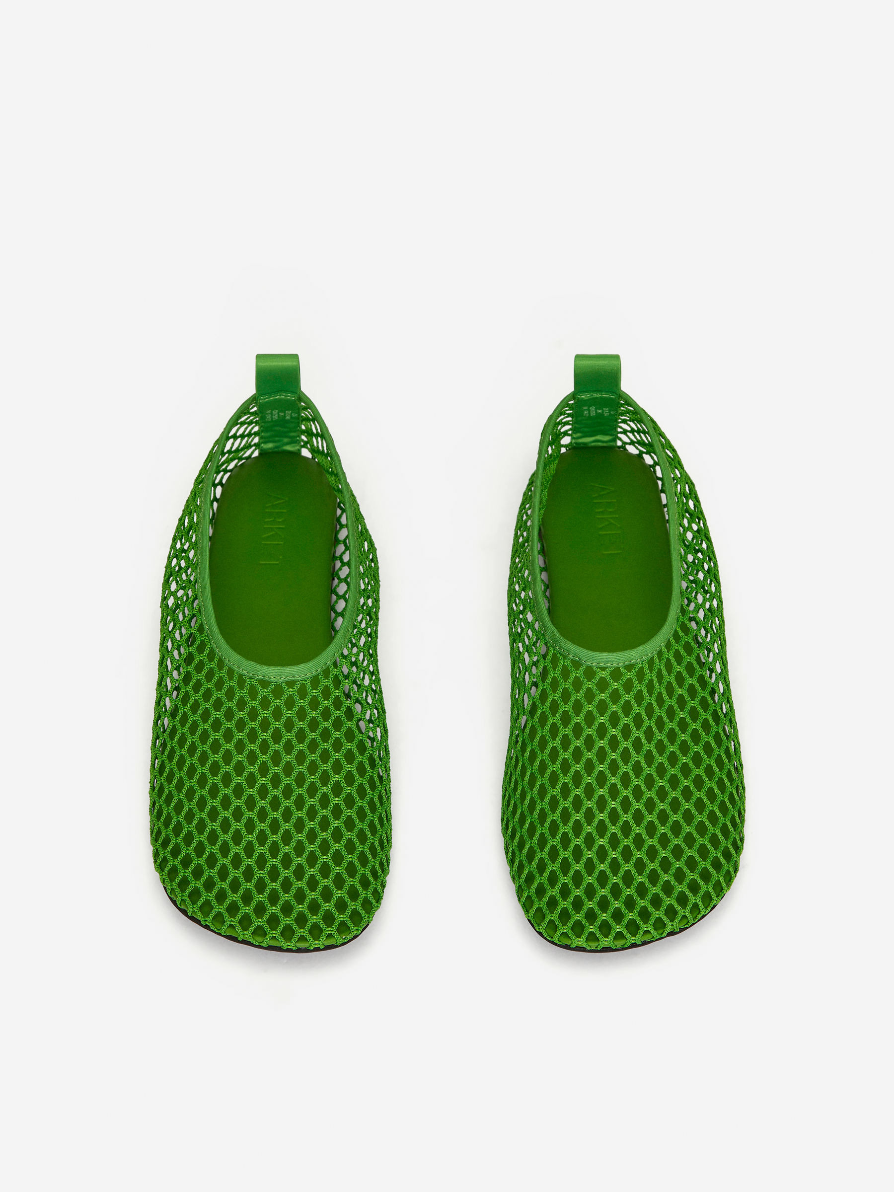 Fishnet Ballet Flat – Green – Women – ARKET GB | Arket UK