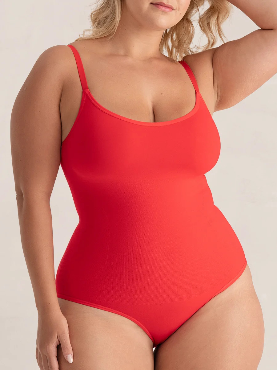 Shapermint Essentials All Day Every Day Scoop Neck Bodysuit | Shapermint