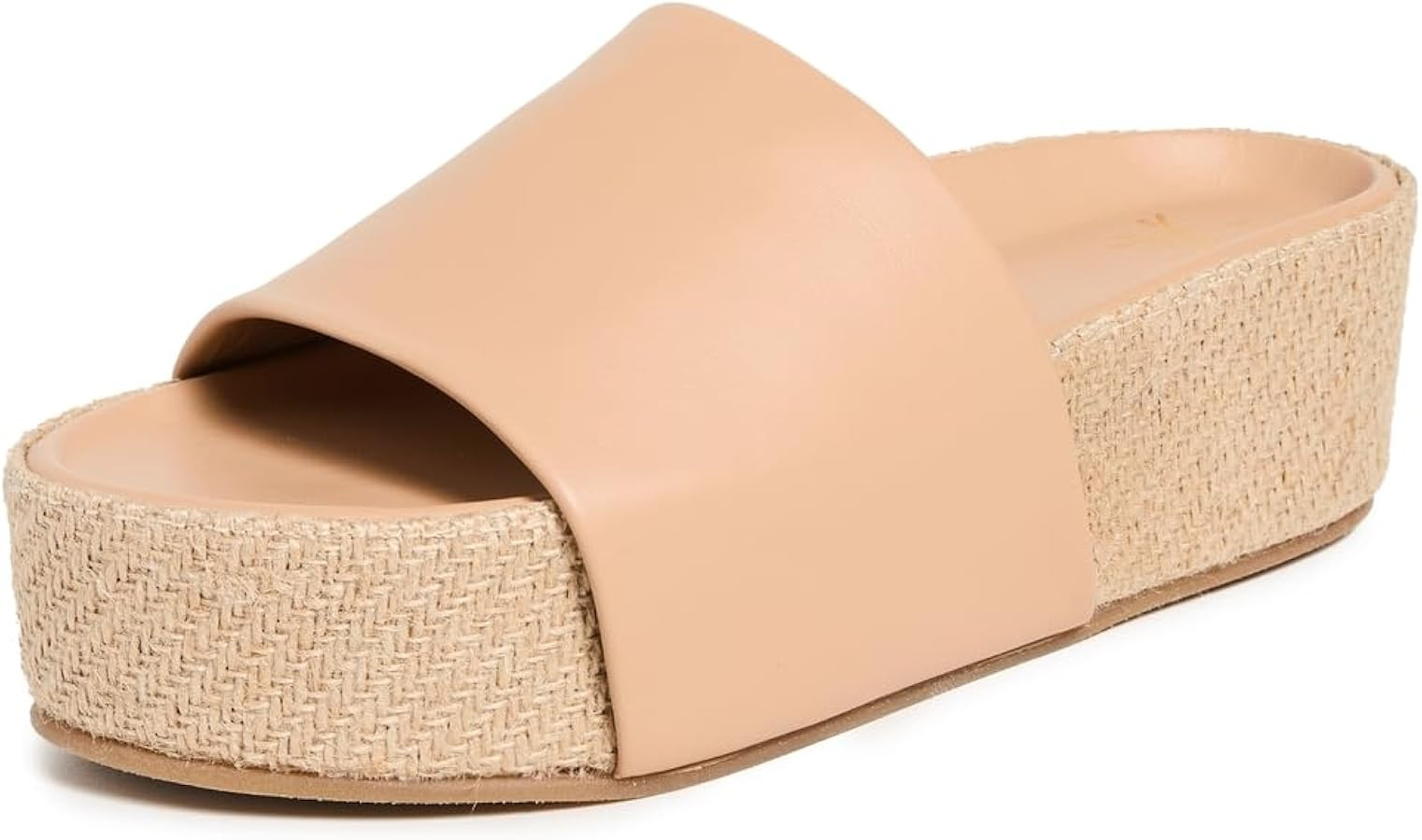 beek Women's Albatross Jute Platform Slides, Beach, Tan, 11 Medium US | Amazon (US)