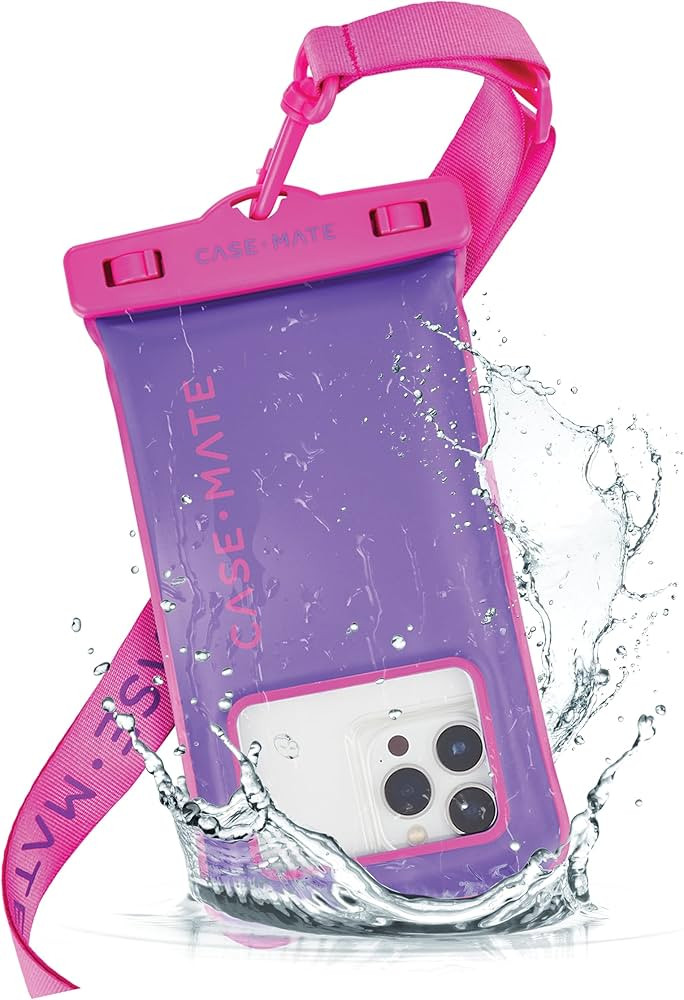 Case-Mate IP68 Waterproof Phone Pouch - Travel Beach Cruise Ship Essentials - Floating Waterproof... | Amazon (US)