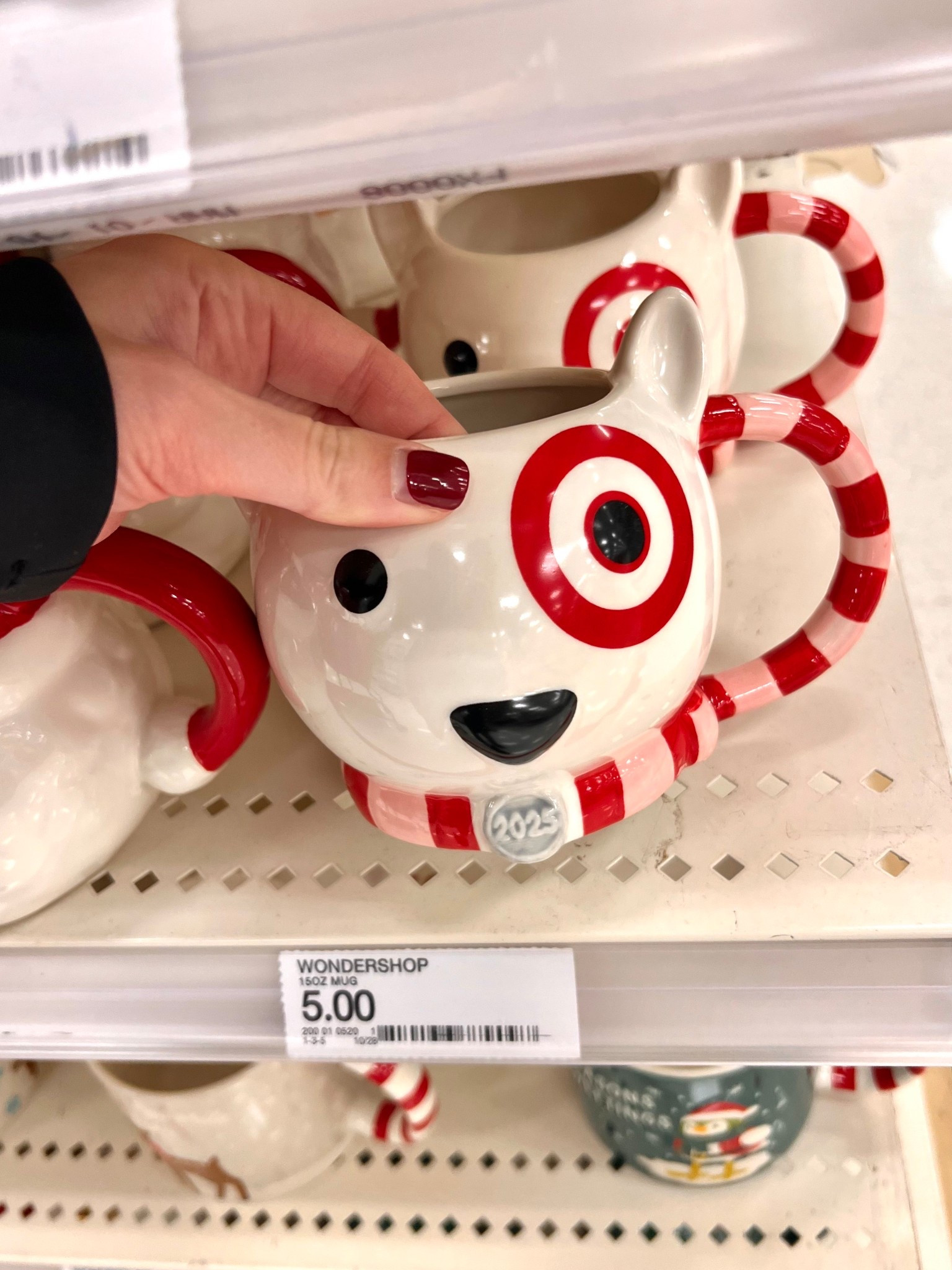 The cutest target bullseye mug for only $5! 🎄🎅🏼

#LTKHoliday #LTKSeasonal #LTKGiftGuide