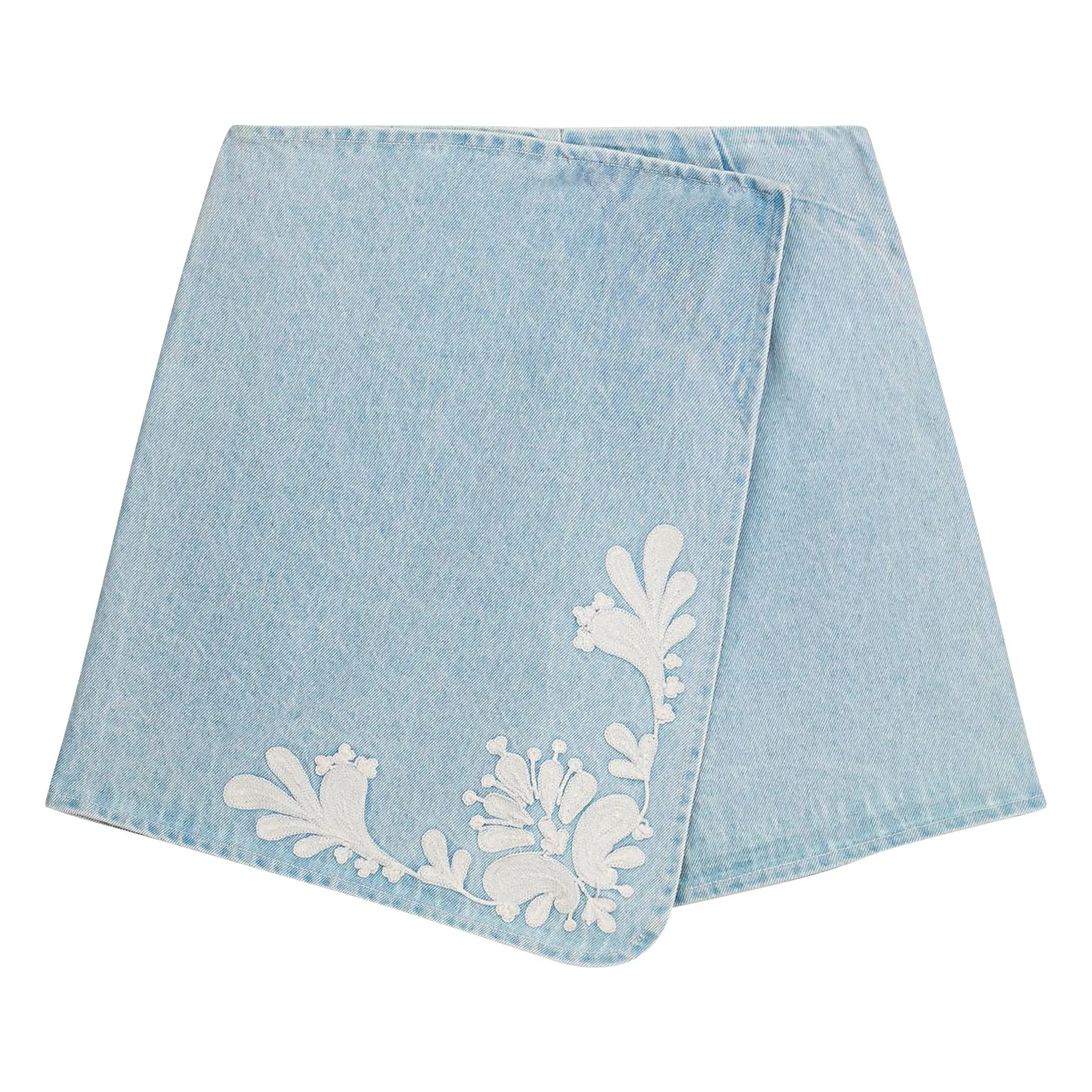 Myrta Cotton skirt | Blue | Smallable