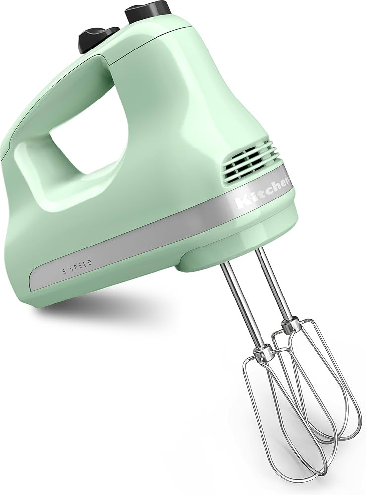 KitchenAid 5-Speed Ultra Power Hand Mixer - KHM512, Pistachio | Amazon (US)