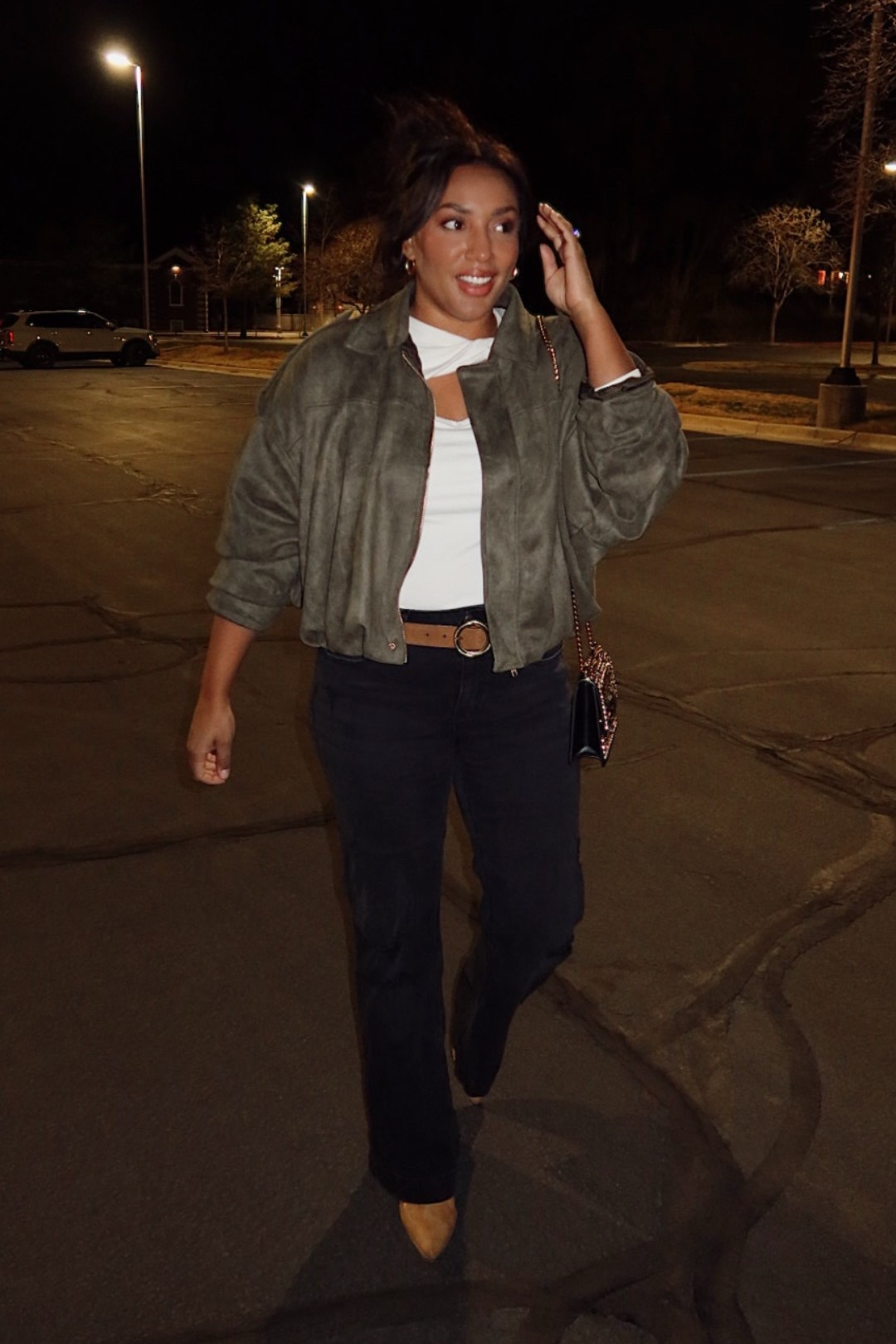 Last nights OOTD! L in jacket!

#LTKHoliday #LTKootd #LTKMidsize