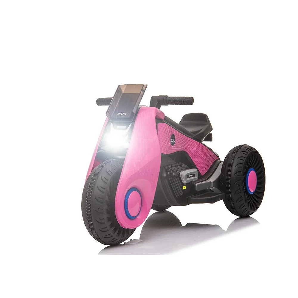 Ktaxon 6V Kids 3 Wheels Battery Power Motorcycle  Ride On Car Pink - Walmart.com | Walmart (US)