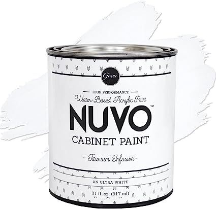 Nuvo Cabinet Paint (Titanium Infusion) Quart | Amazon (US)