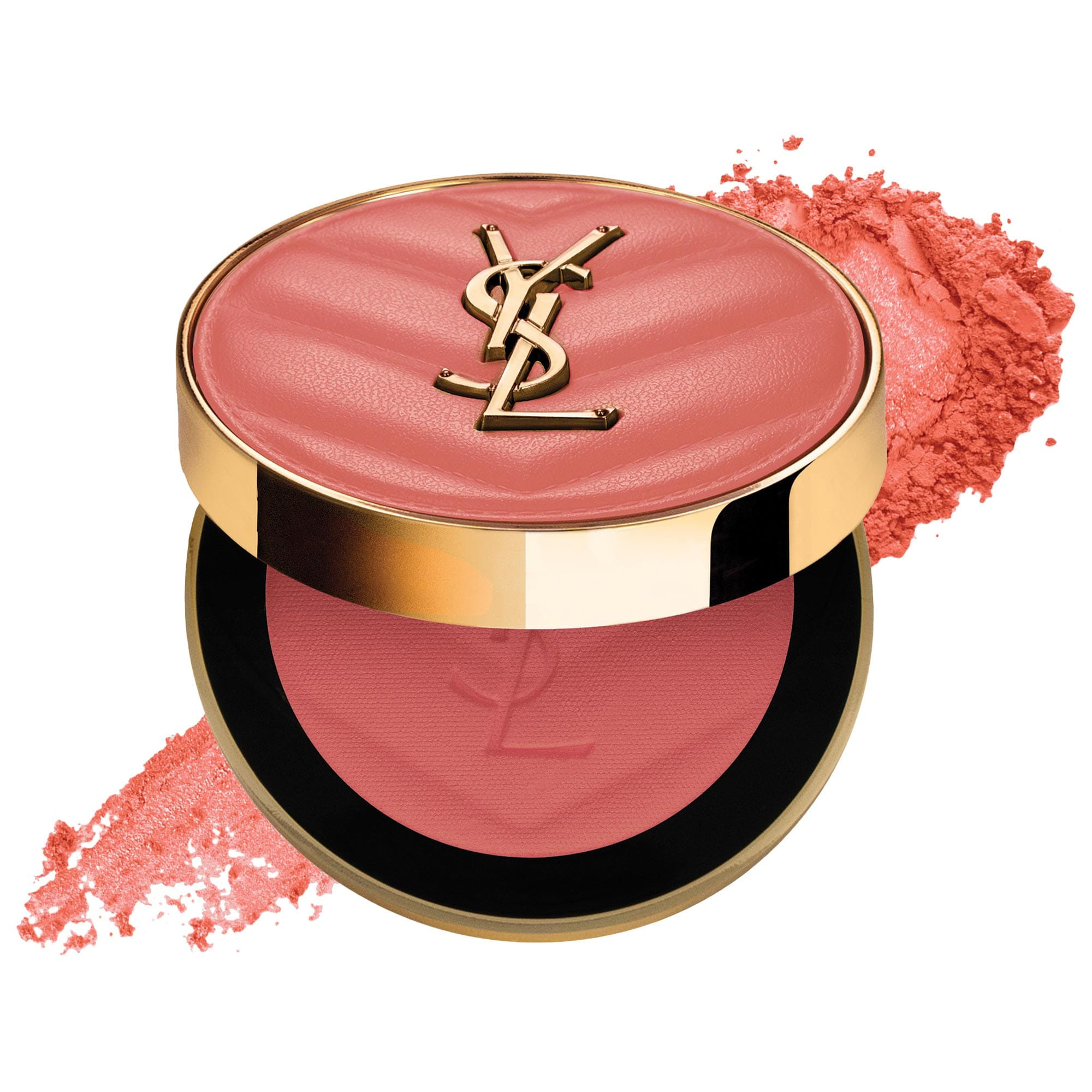 Yves Saint Laurent Make Me Blush 24H Buildable Powder Blush 37 Peachy Nude 0.17 oz / 5 g | Sephora (CA)