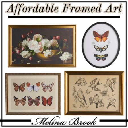 Affordable Framed Art! 
Framed art, gold frame, wall art, vintage inspired wall art, wall prints, framed art, framed painting, framed wall print. 

#LTKhome #LTKfindsunder50 #LTKstyletip