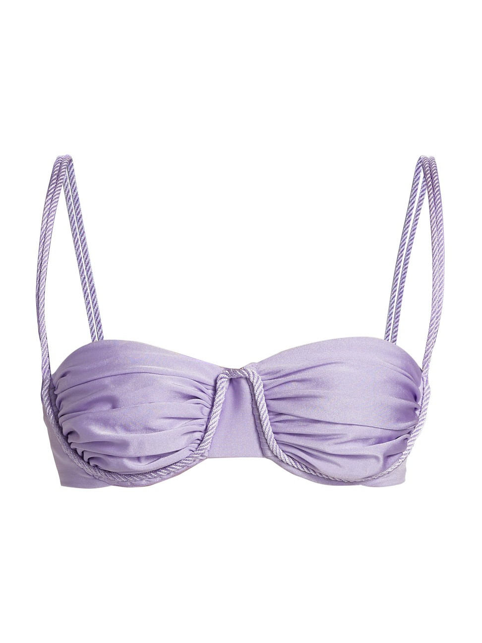 Women's Lula Bikini Top - Lavender - Size XS | Saks Fifth Avenue