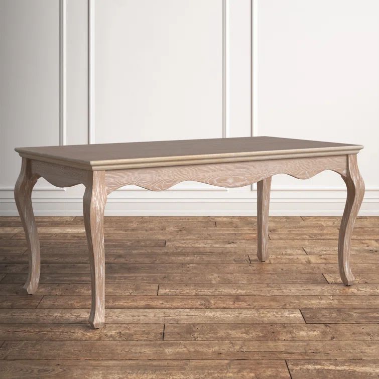 Huddersfield 64" Ash Solid Wood Dining Table | Wayfair North America