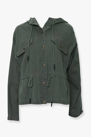 Hooded Utility Jacket | Forever 21 (US)