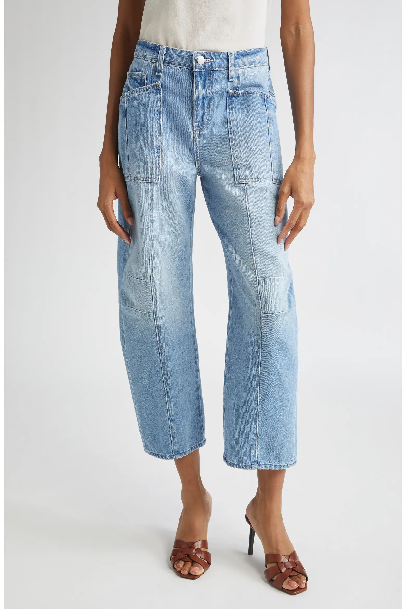 L'AGENCE Cody High Waist Rodeo Jeans (Women) | Nordstromrack | Nordstrom Rack