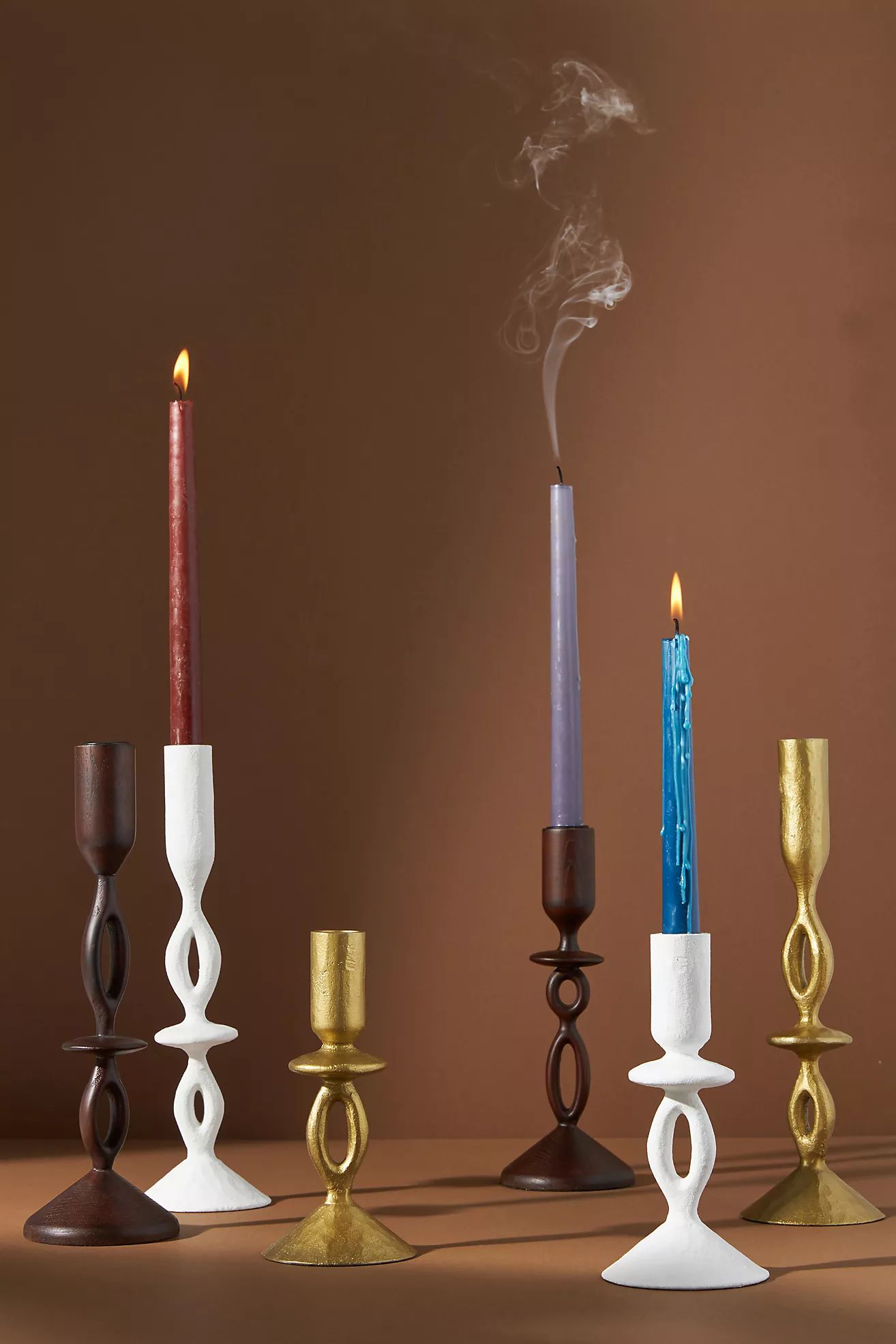 Canela Candlestick Holder | Anthropologie (US)