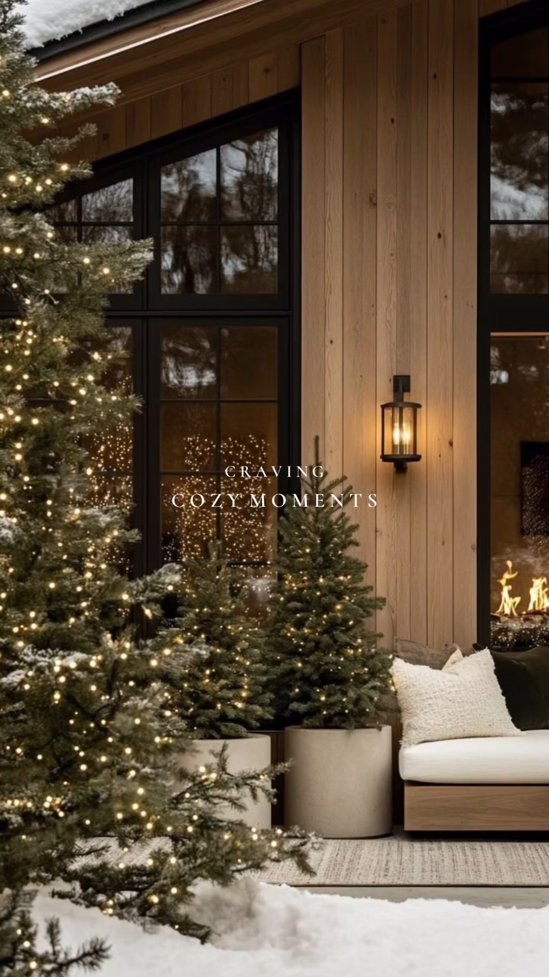 Cozy moments 🫶🏼 twinkling lights, lush greenery and earth tones ✨

#LTKHome #LTKSeasonal #LTKHoliday