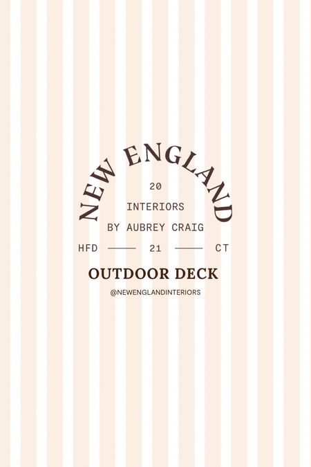 New England Interiors • Outdoor Deck ☀️🪴



#LTKSeasonal #LTKhome #LTKFind