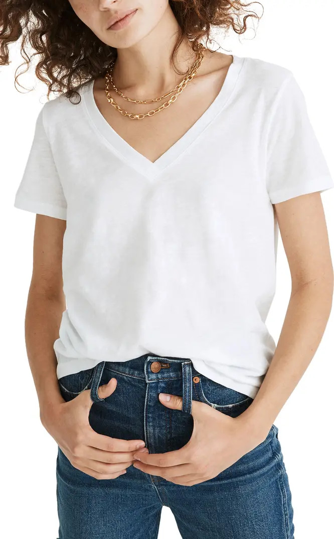Whisper Cotton V-Neck T-Shirt | Nordstrom