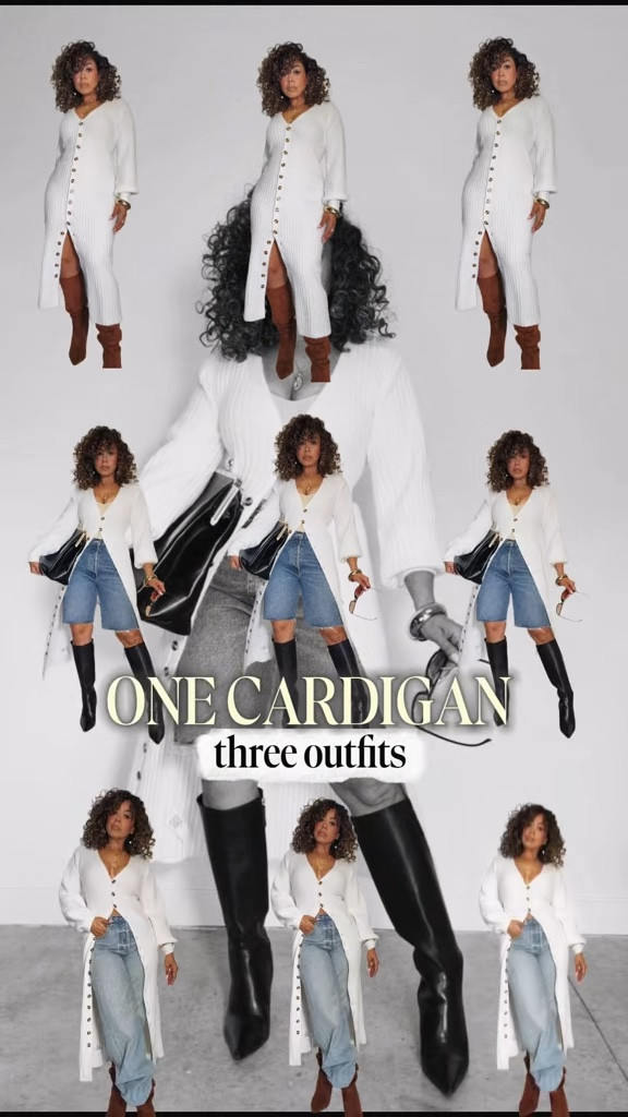 1 Cardigan 3 looks ✨

#LTKdayinmylife #LTKgrwm #LTKootd