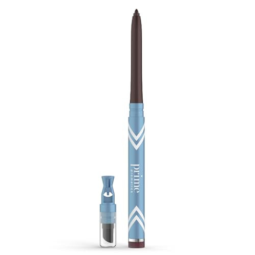PRIME PROMETICS PrimeEyes Glide Eyeliner for Mature Women – Waterproof, Long-Stay and Mess-Proof – Gel Creme Texture, Discreet Sharpener and Effective Smudger (Mocha Shimmer) | Amazon (US)