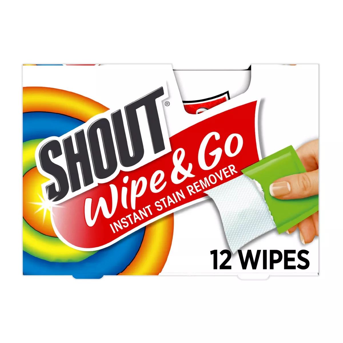 Shout Wipe & Go Instant Stain Remover - 12ct | Target