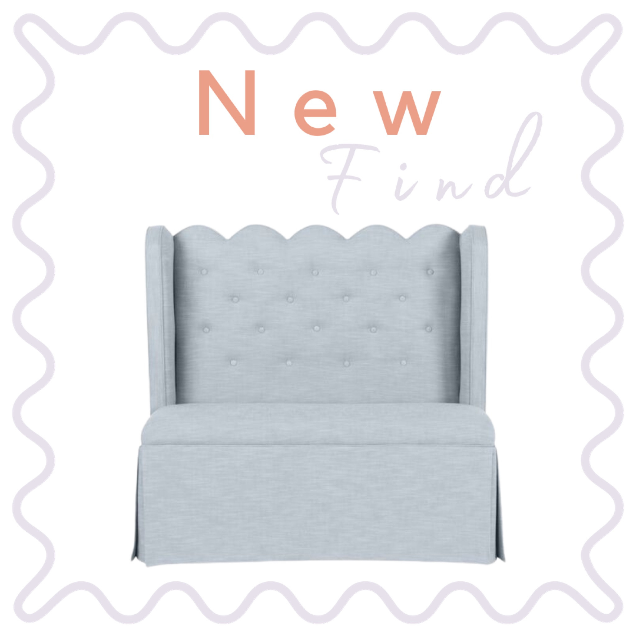 Scalloped banquette 

#LTKhome