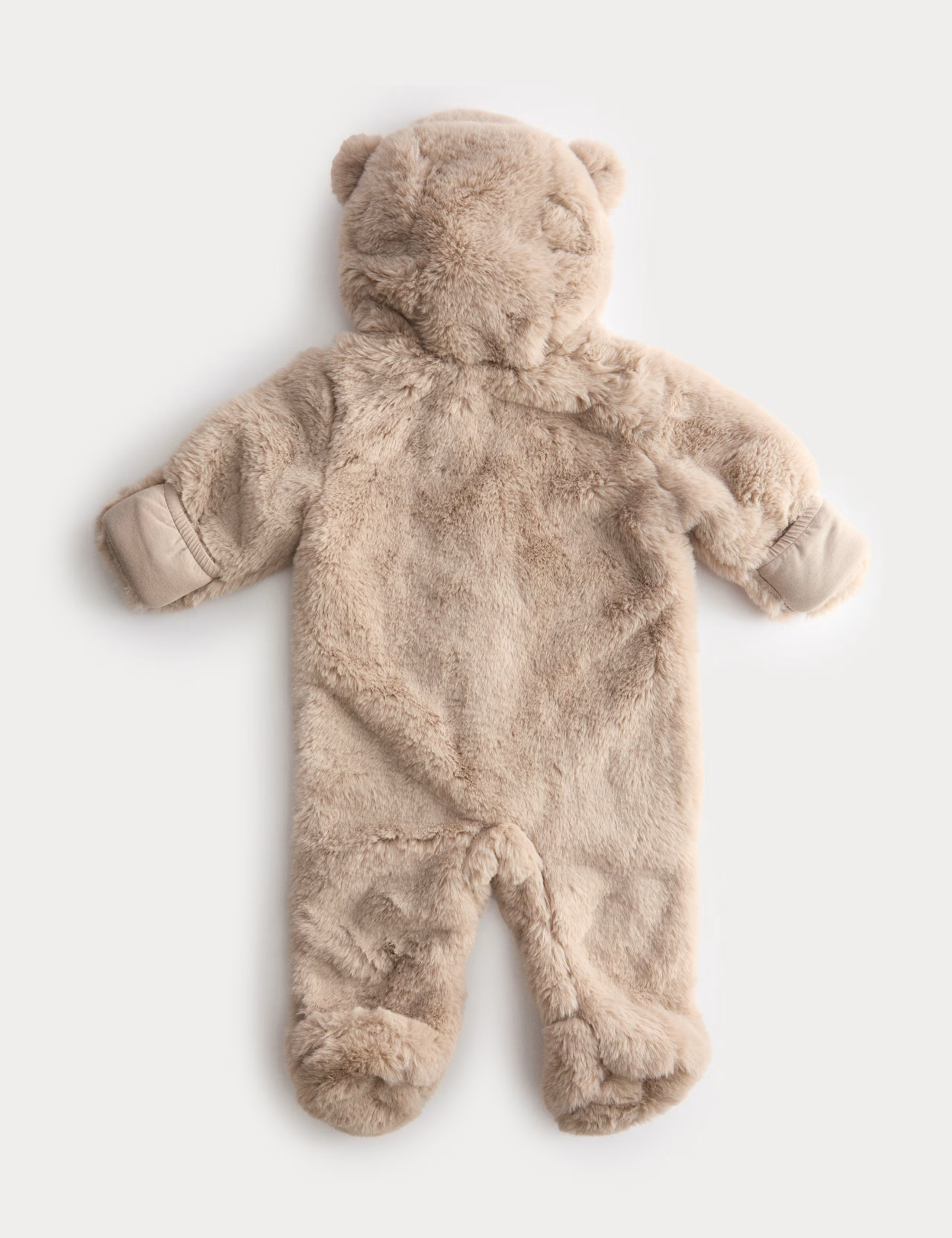 Faux Fur Hooded Pramsuit (0-12 Mths) | Marks & Spencer (UK)