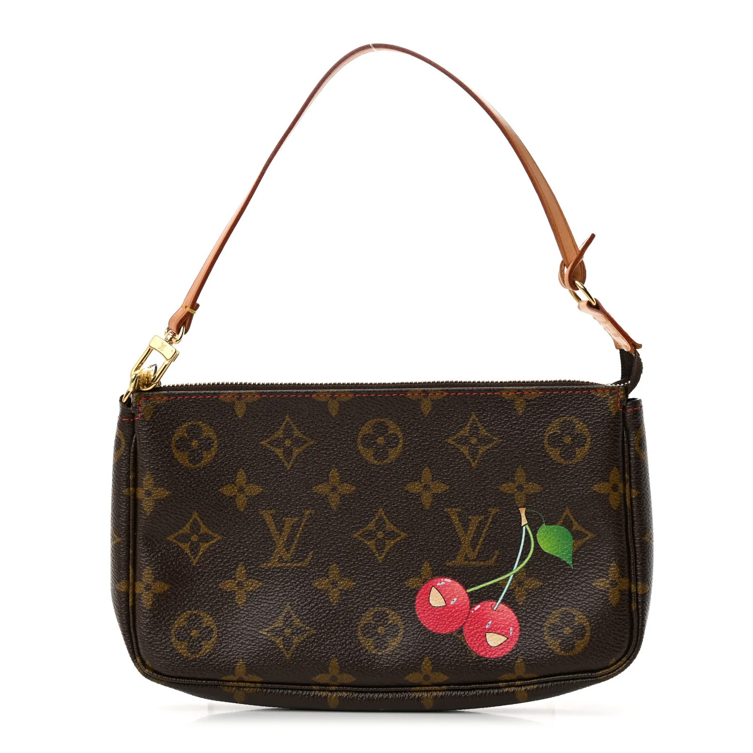 Monogram Cerises Pochette Accessories | FASHIONPHILE (US)