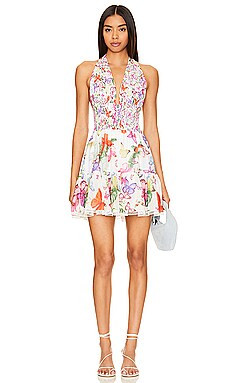 Charo Ruiz Ibiza Faye Dress in White Borbo from Revolve.com | Revolve Clothing (Global)