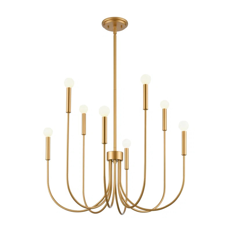 Mirha 8 - Light Dimmable Classic / Traditional Chandelier | Wayfair North America