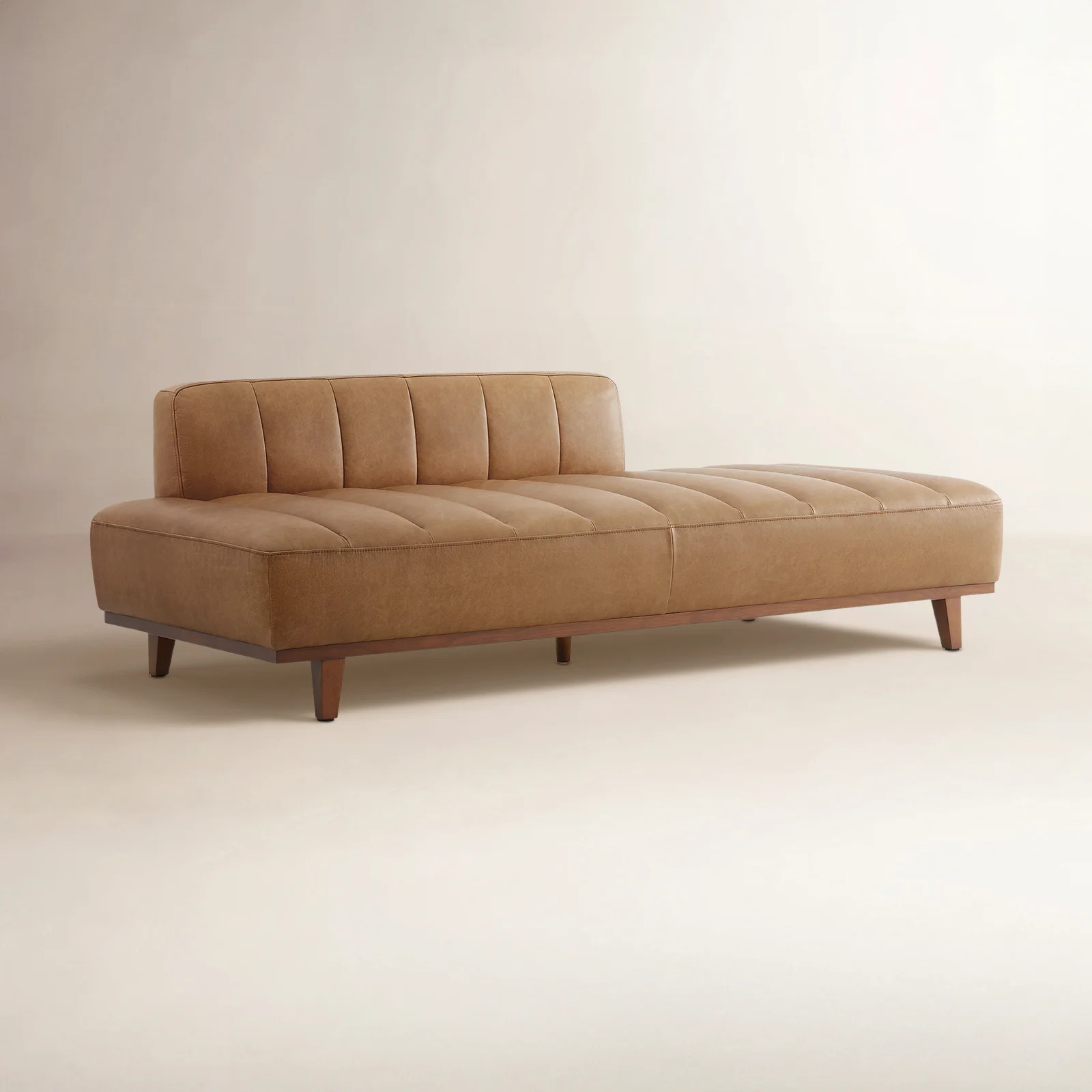 Novi Genuine Leather Upholstered Daybed | AllModern